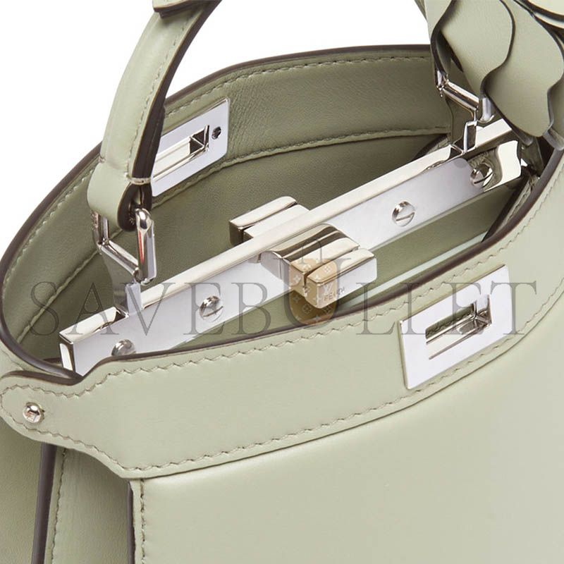 FENDI PEEKABOO I SEE U SATCHEL GREEN TEA 8BN335ANSZF1K3I (20*15*10.5cm)